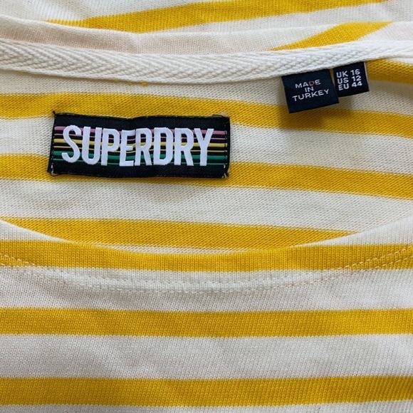 SUPERDRY Havana Oversized Long Sleeve Top - Picture 4 of 6